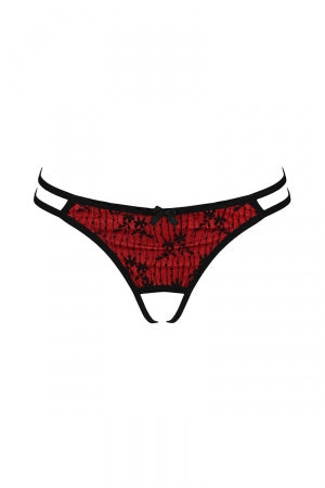 String ouvert rouge Rubi Passion