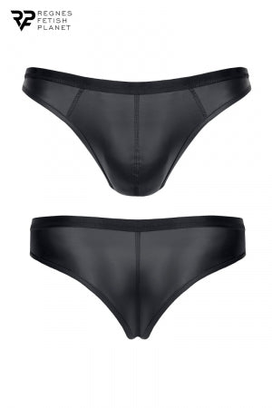 Slip noir wetlook