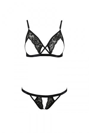 Ensemble sexy ouvert Diabolina Passion