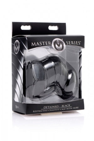 Cage de chasteté restrictive noire