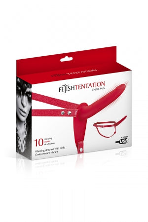 Gode ceinture rouge vibrant