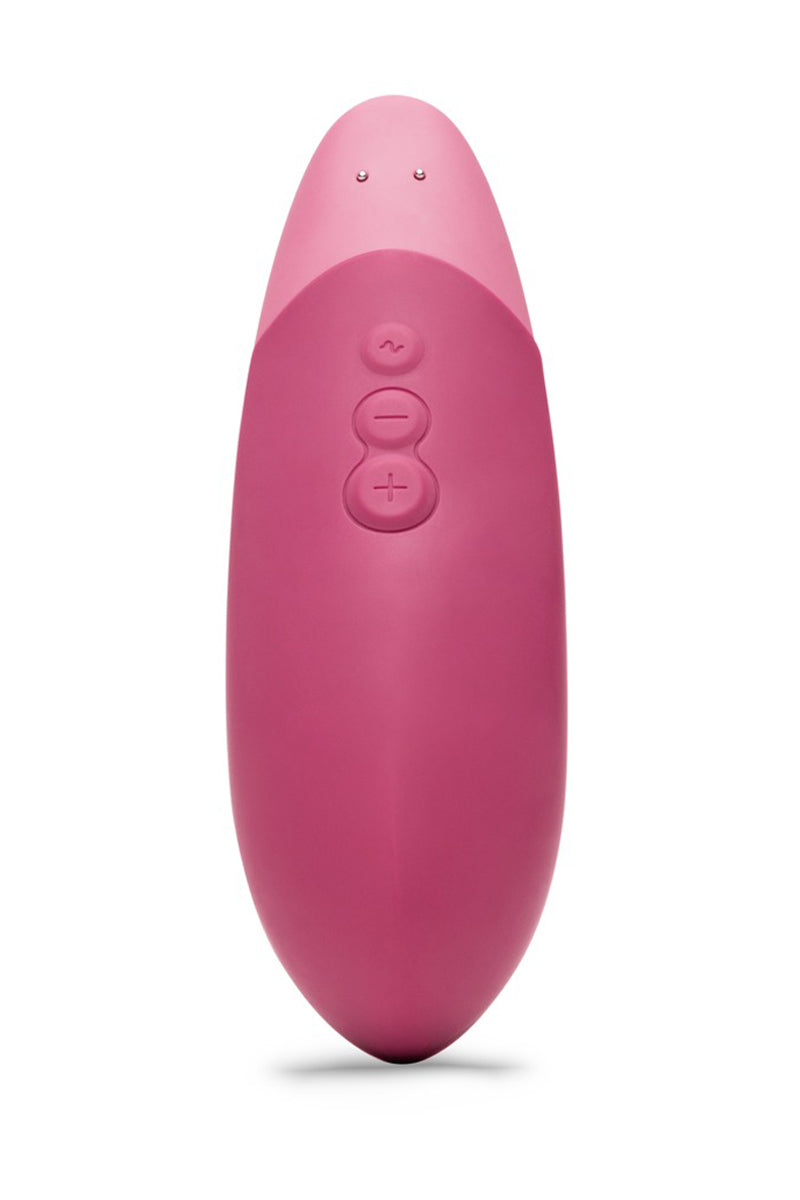 Womanizer Vibe rose posé sur la peau – vibromasseur clitoris avec vibrations profondes UltraWave