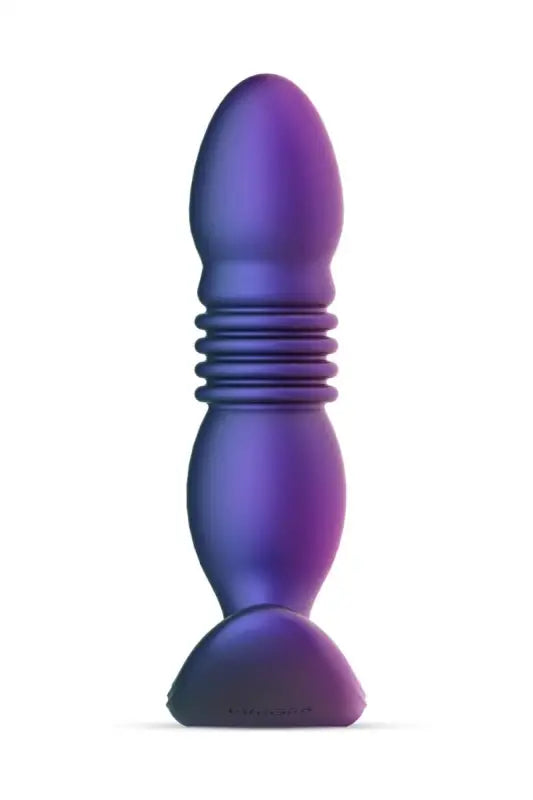 Objet de plaisir violet strié.