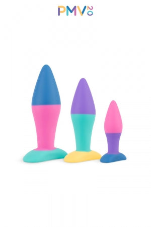 Coffret 3 plugs anal Koda