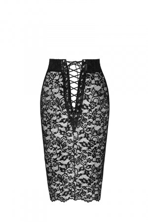 Jupe lacée Ambivalence F302 dentelle