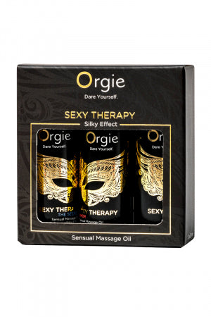 Coffret 3 huiles de massage sensuel Sexy Therapy Collection