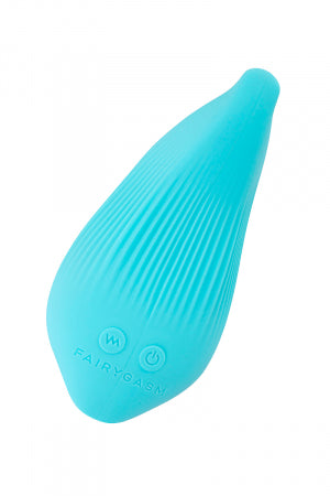 Mini vibro rechargeable DelightfulWave bleu
