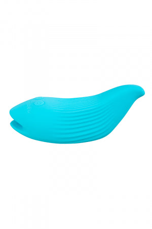 Mini vibro rechargeable DelightfulWave bleu