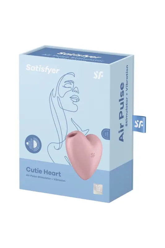 Double stimulateur Cutie Heart rose - Satisfyer LollyDoll