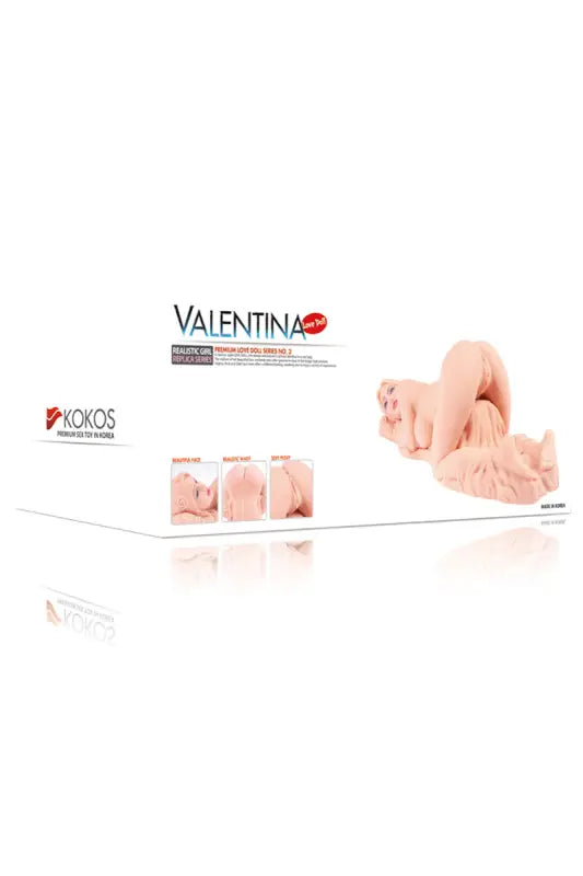Emballage de la poupée Valentina.