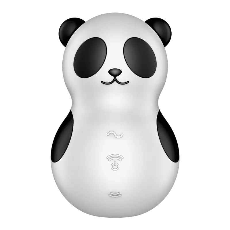 Pocket Panda - Air pulse et vibration stimulateur clitoridien multifonctions de la marque Satisfyer dispo chez LollyDoll 