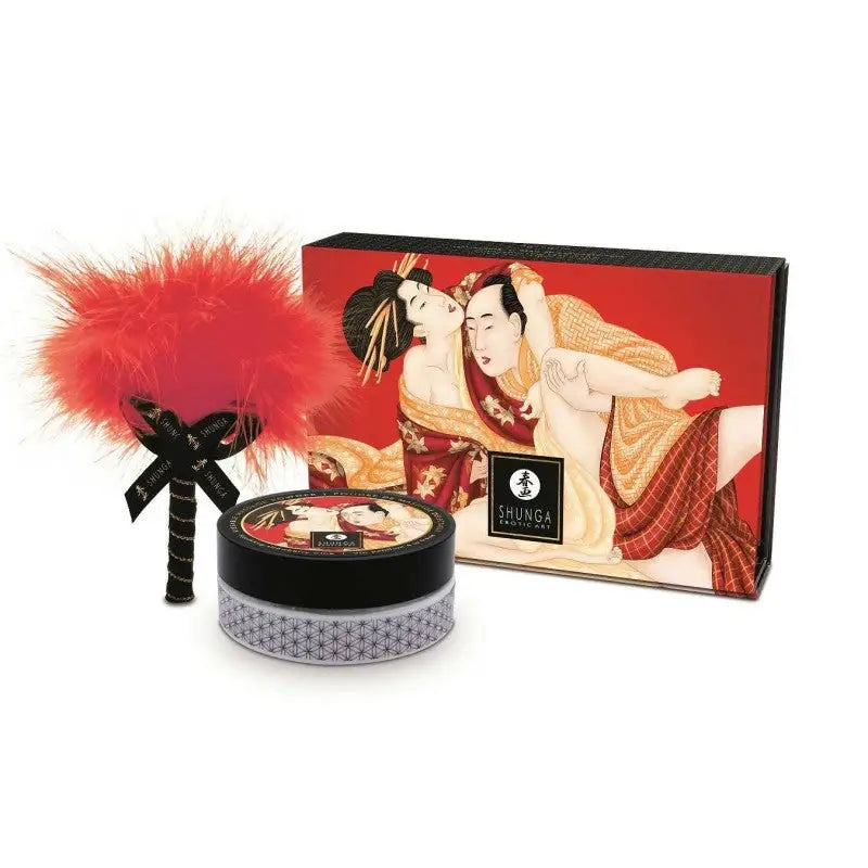 Poudre de massage délectable - Fraise et champagne disponible chez LollyDoll
