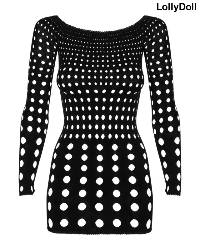 Découvrez la Rocker Robe en noir, une tenue glamour et irrésistible pour vos soirées spéciales. Cette robe sexy mettra en valeur votre silhouette avec son design trendy et sophistiqué. Parfaite pour affirmer votre style et votre élégance. Disponible chez LollyDoll, pour un look sensationnel à chaque occasion.