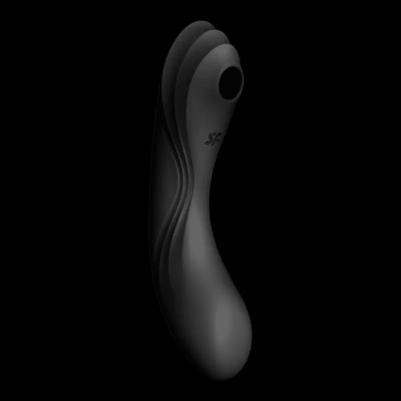 Découvrez le Stimulateur et Vibromasseur Satisfyer Curvy Trinity 4 en noir, un accessoire de plaisir sensuel conçu pour des sensations intenses et profondes. Son design ergonomique et sa technologie avancée procurent un plaisir unique et inoubliable. Idéal pour sublimer vos moments de plaisir en solo ou en couple. Disponible chez LollyDoll.