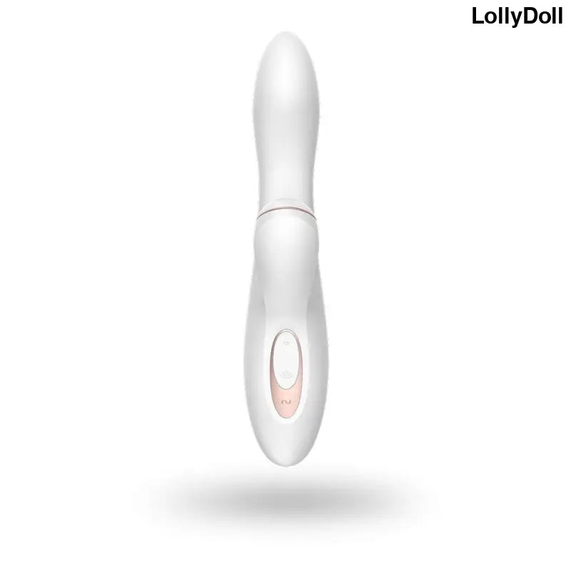 Découvrez le Stimulateur vibromasseur Satisfyer Pro G-Spot Rabbit en Blanc et Or rose, un jouet intime élégant offrant des sensations inoubliables. Sa forme ergonomique cible précisément le point G pour des plaisirs intenses. Conçu pour stimuler et satisfaire, ce vibromasseur Rabbit est le compagnon idéal pour explorer de nouveaux horizons de plaisir. Disponible chez LollyDoll.