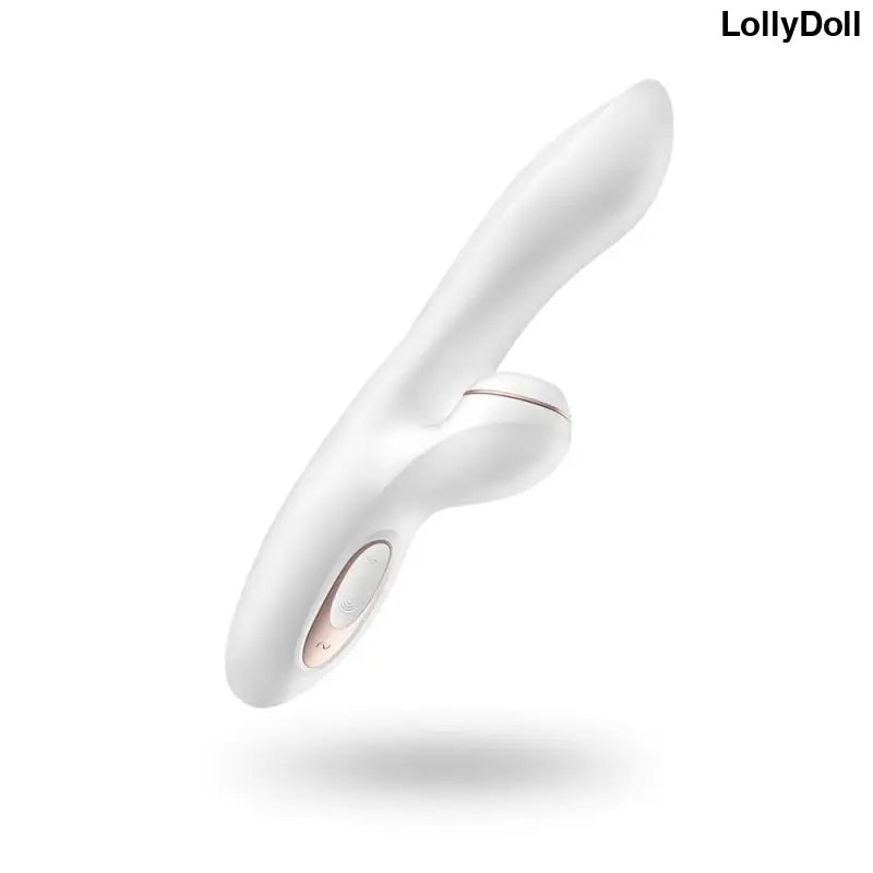 Découvrez le Stimulateur vibromasseur Satisfyer Pro G-Spot Rabbit en Blanc et Or rose, un jouet intime élégant offrant des sensations inoubliables. Sa forme ergonomique cible précisément le point G pour des plaisirs intenses. Conçu pour stimuler et satisfaire, ce vibromasseur Rabbit est le compagnon idéal pour explorer de nouveaux horizons de plaisir. Disponible chez LollyDoll.