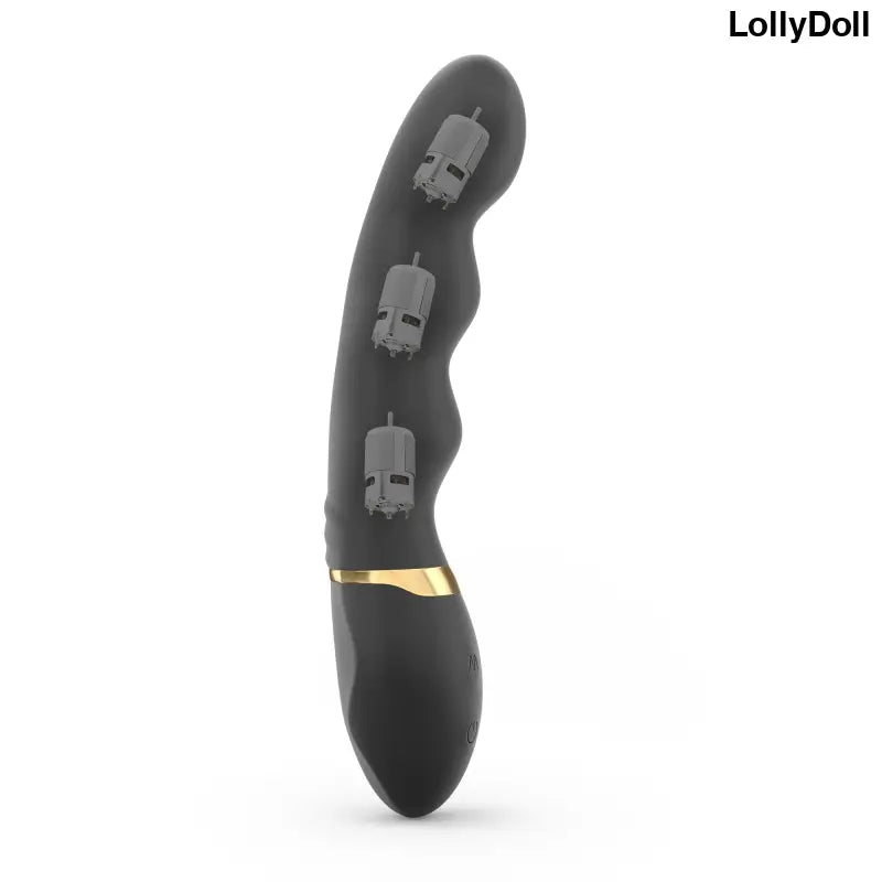 Vibromasseur Dorcel Too Much 2.0 - Noir et Or - Dorcel - Vibromasseur disponible chez LollyDoll, pas cher