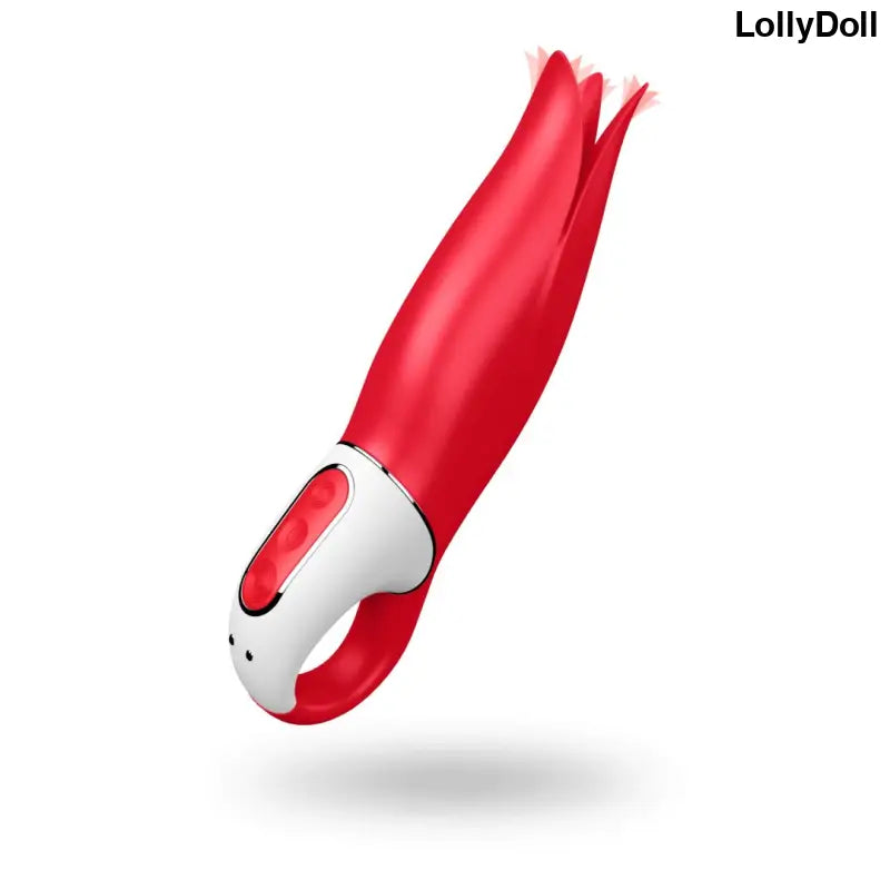 Vibromasseur Satisfyer Vibes Power Flower - Rouge - Satisfyer - Vibromasseur disponible chez LollyDoll, pas cher